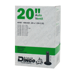 BDCP 20 Zoll AV Qualit�ts Fahrradschlauch 20x1 50-2 35 40/60-406/428 AV40mm