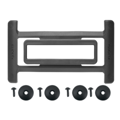 GTA Kupplungs-Set II KLICKfix , f�r Topcases und Boxen schwarz