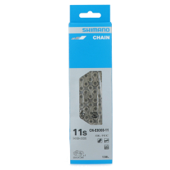 Shimano Kette 11-fach E8000 f�r E-Bike 138 Glieder + Kettenschloss